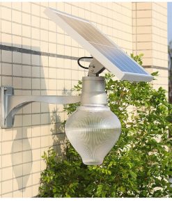 Đèn năng lượng mặt trời gắn tường 40w Quả Đào (TDL-NLTTD40) Thành Đạt Led