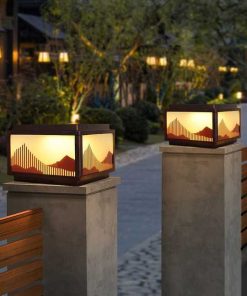 Trụ Đèn Năng Lượng Mặt Trời 40cm (TDL-TCNL04) Thành Đạt Led