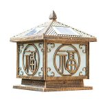 Đèn Cổng Năng Lượng Mặt Trời Trụ Cổng 15cm (TDL-CBD606) Thành Đạt Led