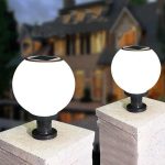 Đèn Năng Lượng Mặt Trời Trụ Cổng 40cm (TDL-TCNL05) Thành Đạt Led