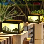 Trụ Đèn Năng Lượng Mặt Trời 30cm (TDL-TCNL04) Thành Đạt Led