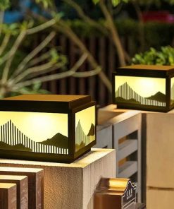 Trụ Đèn Năng Lượng Mặt Trời 30cm (TDL-TCNL04) Thành Đạt Led