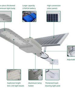 Đèn Đường Led Năng Lượng Mặt Trời 30W (DNL-VN02-30) Thành Đạt Led