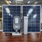 Đèn đường năng lượng mặt trời dự án 80w 100w 60ah 72ah 84ah 96ah 102ah Thành Đạt Led