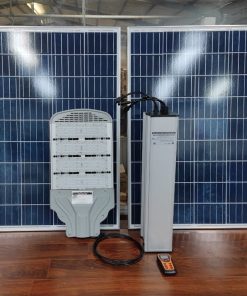 Đèn đường năng lượng mặt trời dự án 80w 100w 60ah 72ah 84ah 96ah 102ah Thành Đạt Led
