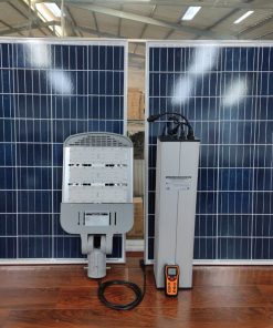 Đèn đường năng lượng mặt trời dự án 80w 100w 60ah 72ah 84ah 96ah 102ah Thành Đạt Led