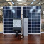 Đèn đường năng lượng mặt trời dự án 80w 100w 60ah 72ah 84ah 96ah 102ah Thành Đạt Led