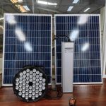 Đèn pha năng lượng mặt trời dự án 80w 100w 60ah 72ah 84ah 96ah 102ah Thành Đạt Led