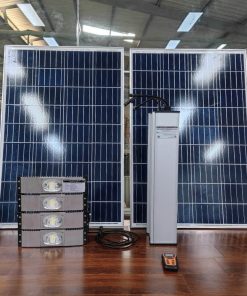 Đèn pha năng lượng mặt trời dự án 80w 100w 60ah 72ah 84ah 96ah 102ah Thành Đạt Led