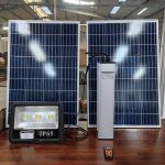 Đèn pha năng lượng mặt trời dự án 80w 100w 60ah 72ah 84ah 96ah 102ah Thành Đạt Led