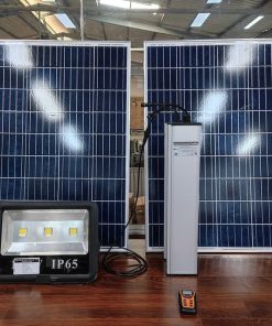 Đèn pha năng lượng mặt trời dự án 80w 100w 60ah 72ah 84ah 96ah 102ah Thành Đạt Led