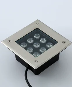 Đèn led Hắt Âm Đất 12w Vuông (TDLAD-V12)