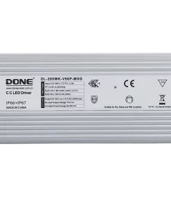 Nguồn Done 200w Driver led DIM 6 cấp (DL-200w Driver led DIM 6 cấp-V286A-MXG)