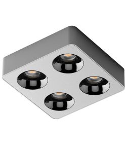 Đèn âm trần gắn nổi vuông mỏng 48w ( TDL-SM01-48) Thành Đạt Led