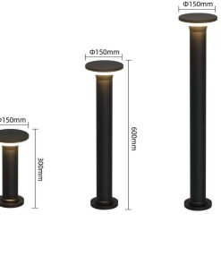 Đèn led Nấm Trang Trí Sân Vườn 80cm 12w (TDL- NSVMD)