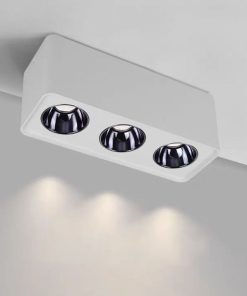 Đèn âm trần gắn nổi vuông dày 36w (TDL-DLT-03-12) Thành Đạt Led