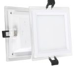 Đèn âm trần có mặt kính Vuông SMD 12W – Thành Đạt Led