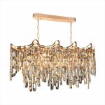 Đèn trang trí thả pha lê K9 thân xi cao cấp 1213N1000 Thành Đạt