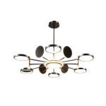 Đèn thả hiện đại đen 116T12 Thành Đạt