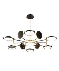 Đèn thả hiện đại đen 116T12 Thành Đạt