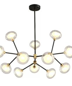 Đèn chùm thả hiện đại 12 bóng 66T12 Thành Đạt