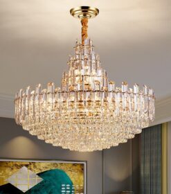 ĐÈN TRANG TRÍ THẢ PHA LÊ K9 THÂN XI CAO CẤP 6270T1000 Thành Đạt