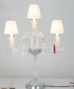 Đèn bàn theo set pha lê cao cấp DB9801T4 Thành Đạt