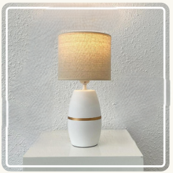 Đèn Bàn Gốm Sứ Cao Cấp DBG008 Thành Đạt