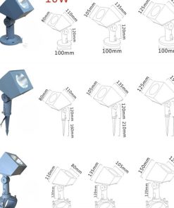 Đèn Hắt Cột Ngoài Trời 30w (TDL-RX)