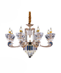 Đèn trang trí thả pha lê cao cấp 6018T6 Thành Đạt