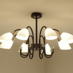 Đèn thả hiện đại 8 bóng 11T8 Thành Đạt