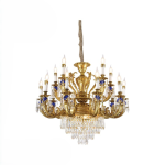 Đèn trang trí thả hợp kim pha lê K9 cao cấp 9047T15 Thành Đạt