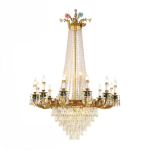 Đèn trang trí thả hợp kim pha lê K9 cao cấp 9047T12 Thành Đạt