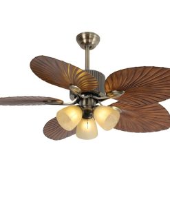 Quạt trần Đèn trang trí 165 cánh ABS cao cấp 5 Cánh