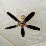 Quạt trần trang trí 201 cánh gỗ plywood 5 Cánh