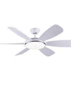 Quạt trần đèn trang trí 213 Nhựa ABS cao cấp 6 Cánh