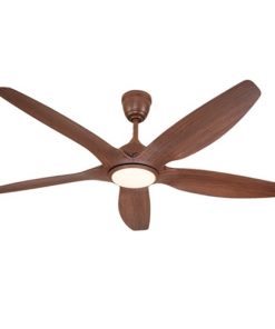 Quạt trần đèn trang trí 411 Nhựa ABS cao cấp 5 Cánh
